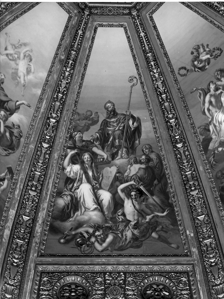 Gloria dei Santi. Gloria di Sant'Alberto de Quadrelli , 1840 - Tempio civico dell'Incoronata, Lodi